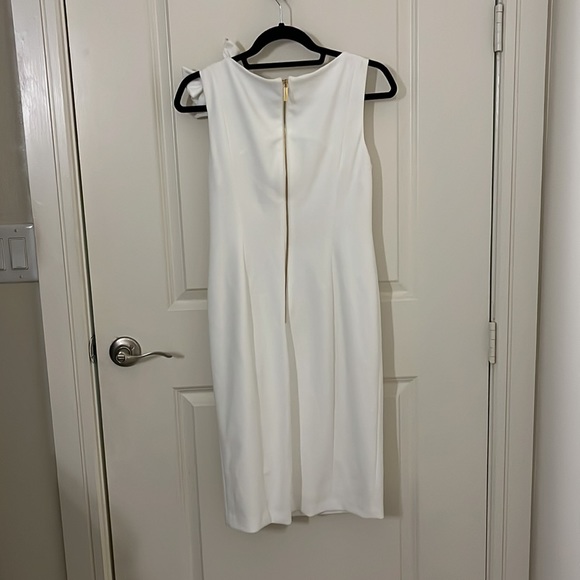 White Calvin Klein cocktail dress - Picture 3 of 3